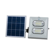 LUZ-860B100 100W Solar LED Flood Light – 6500K Cool White or 3000K Warm White with Remote & Dusk-to-