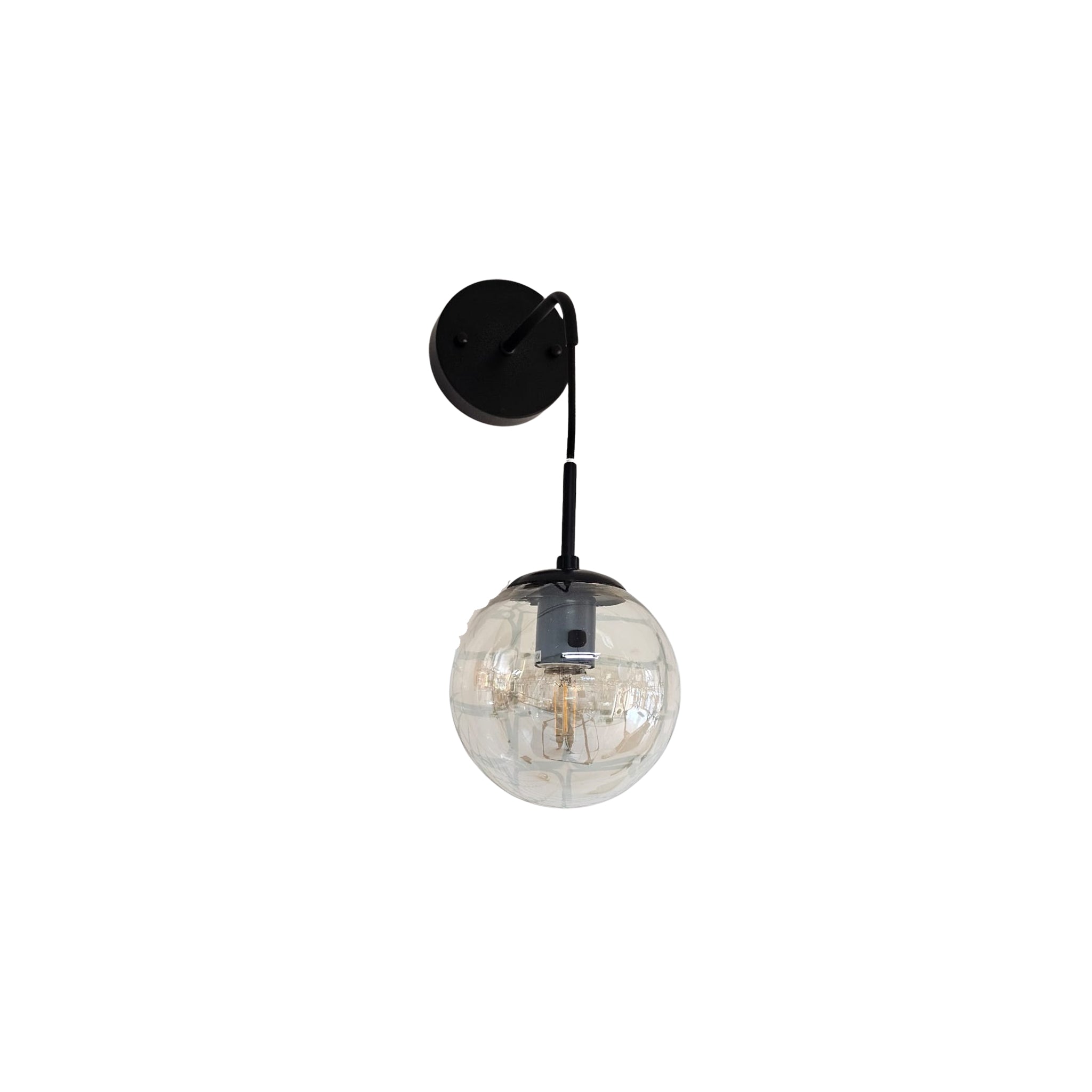 8742-1W Wall Lamp – Minimalist Single-Light Hanging Fixture in White