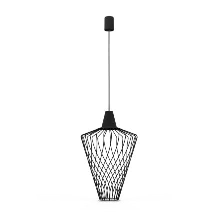 8856 1XE27 Black Pendant Lamp – Sleek Nowodvorski with Industrial Style