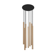 8921 7XG9 Brass Pendant Lamp – Statement Nowodvorski with Bulbs Included