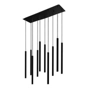 8923 10XG9 Black Pendant Lamp – Bold Modern Nowodvorski with Bulbs Included