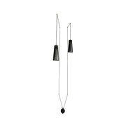 9263 2XGU10 Black Pendant Lamp – Dual-Light Modern Nowodvorski