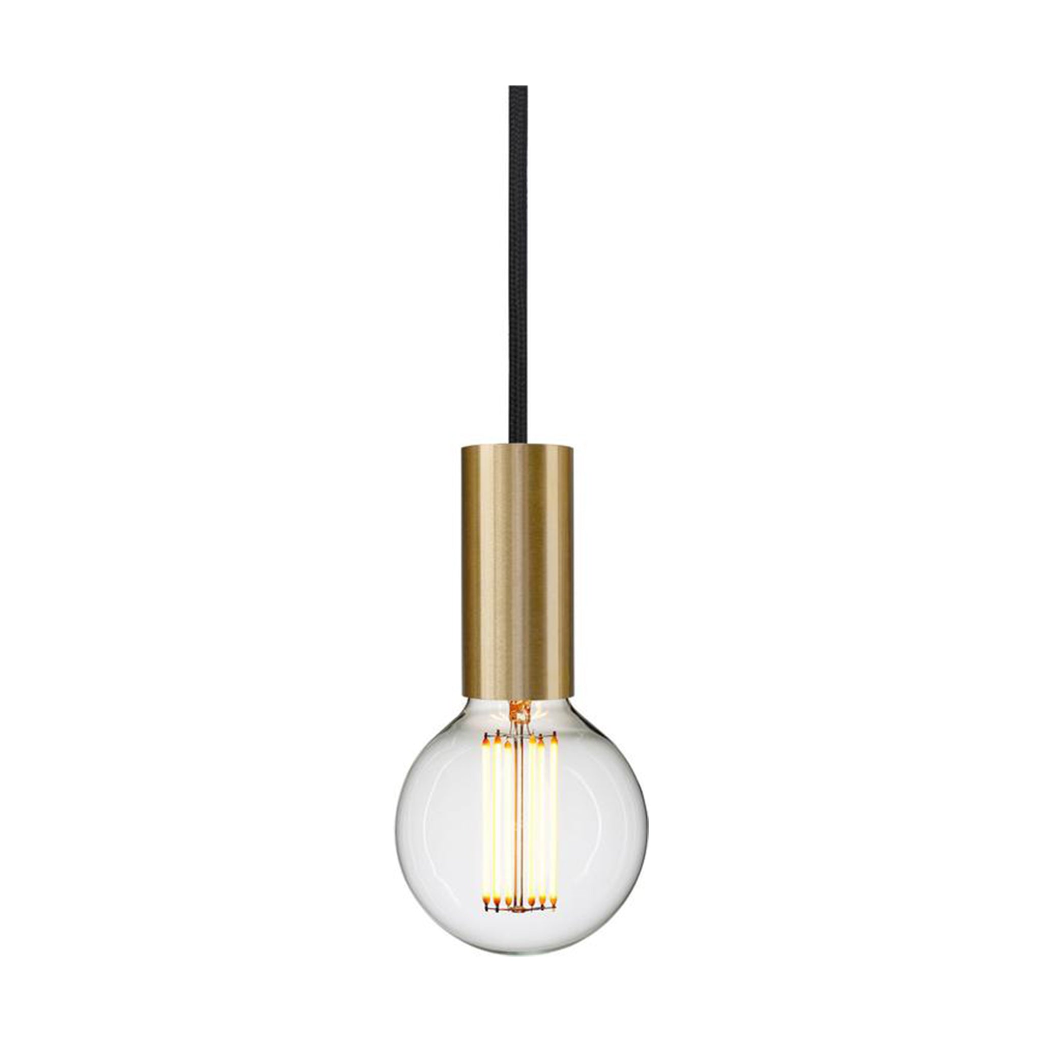 9817-1/GD Gold & Black Ceiling Pendant Lamp – Contemporary Industrial Style Light