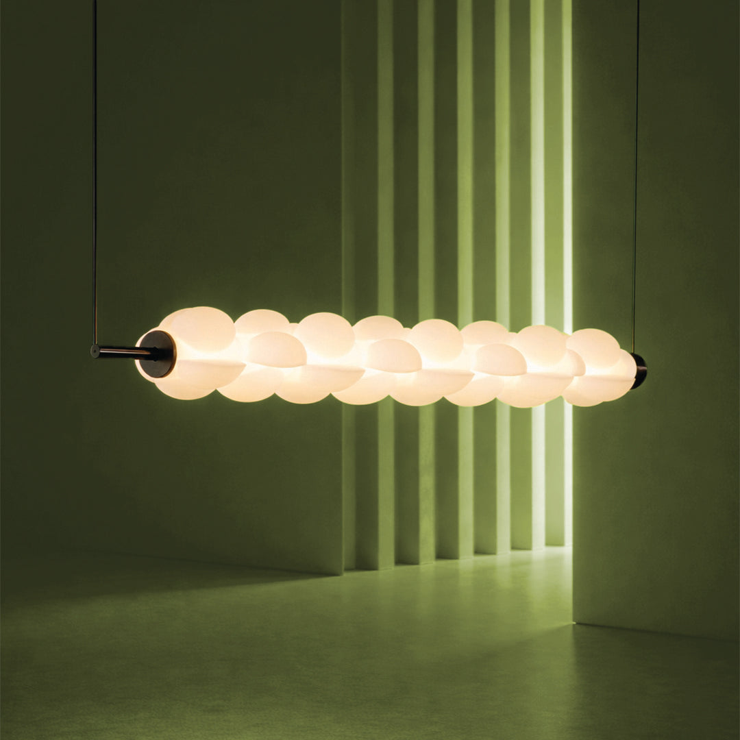 TRE-CHA395 39.5W 3000K Black LED Pendant Lamp Tremila – Bold Modern Illumination