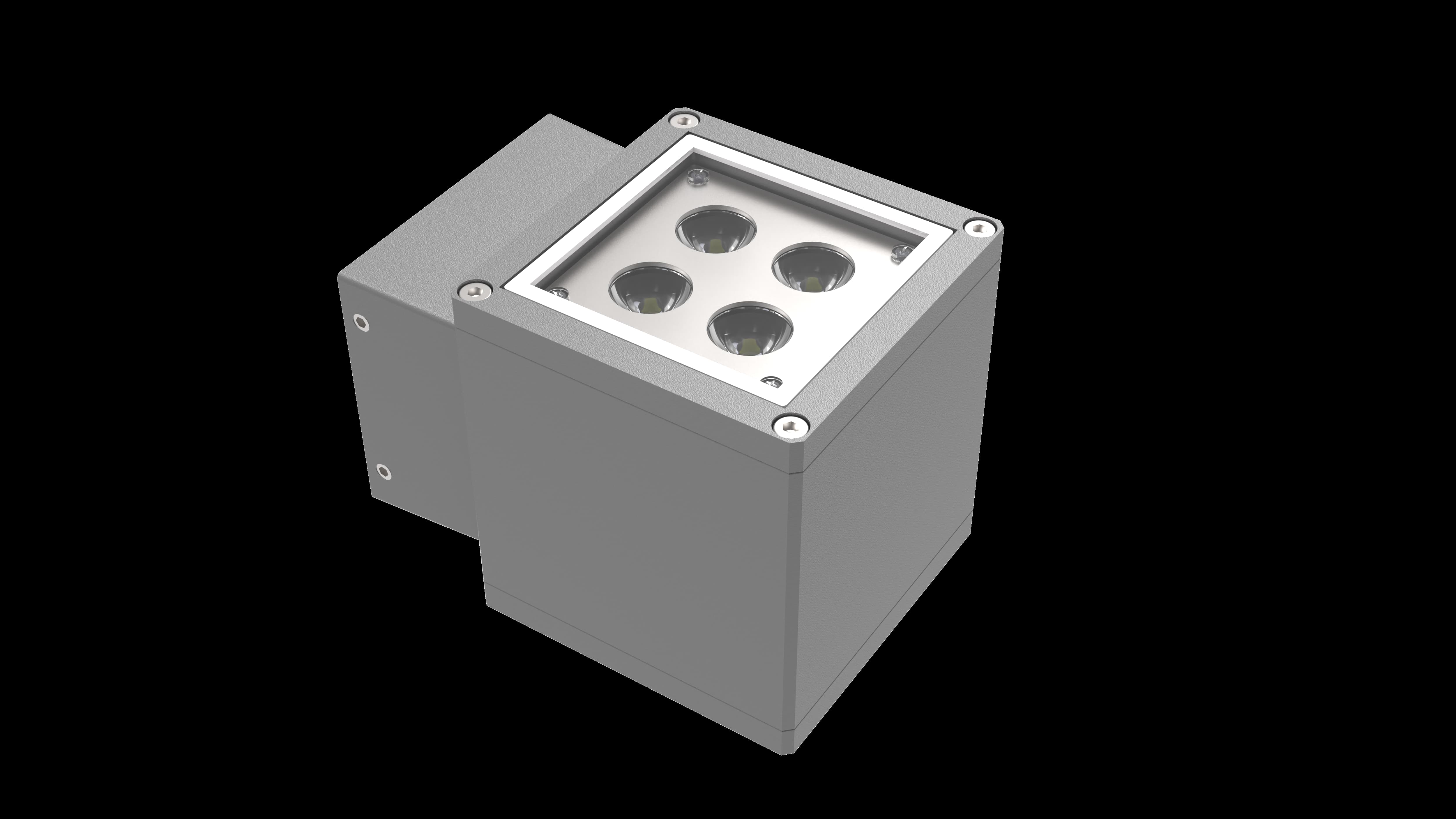 CAP-103043 Black 8W 3000K LED Wall Lamp – Modern & Efficient Indoor Lighting