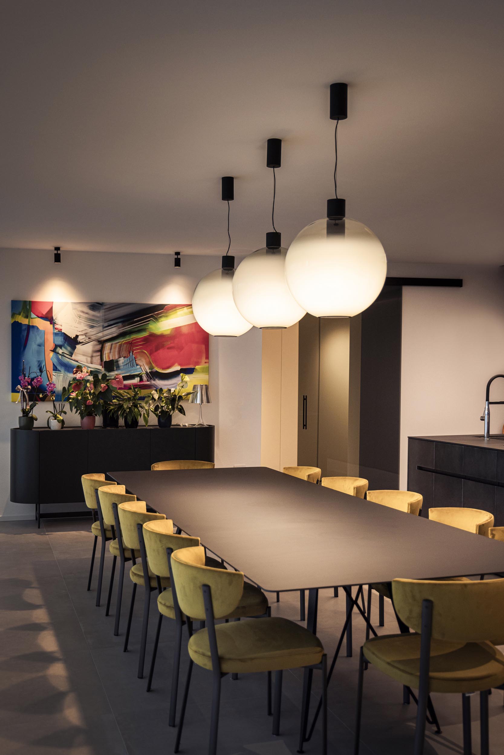 Olev 4676W-BO-VBI OLV-BO-VBI-IND-PL – Minimalist 2x10W 3000K Linear Suspension, IP20