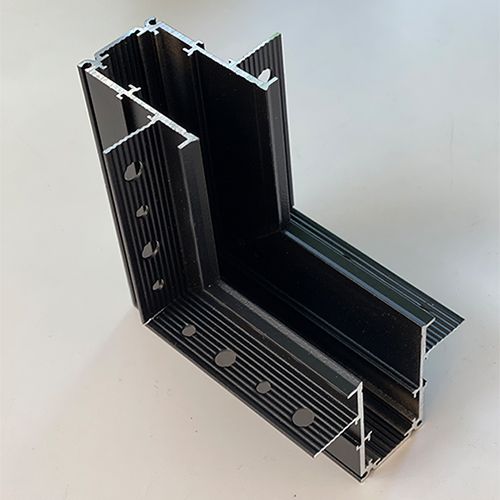 LUZ-BV30 Vertical Corner Connector – For Recessed Magnetic Track RB302