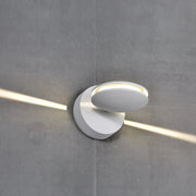CAP-810 Black 9W 3000K LED Wall Lamp – IP54, Warm & Weather-Resistant