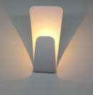 CAP-2019-WH 5W White LED Wall Lamp – 2700K Warm White Light