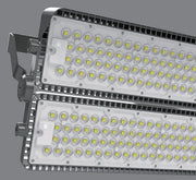 LUZ-F3800 Black CCT 800W SMD LED Flood Light – 150 lm/W, 10 kV Surge, IP66