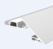 LUZ-EZ910 White 3 m Aluminium Profile with PC Diffused Cover – Linear LED Channel System