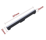 LUZ-ML2010CCT 10W 48V CCT Adjustable Magnetic Linear LED Fixture – White