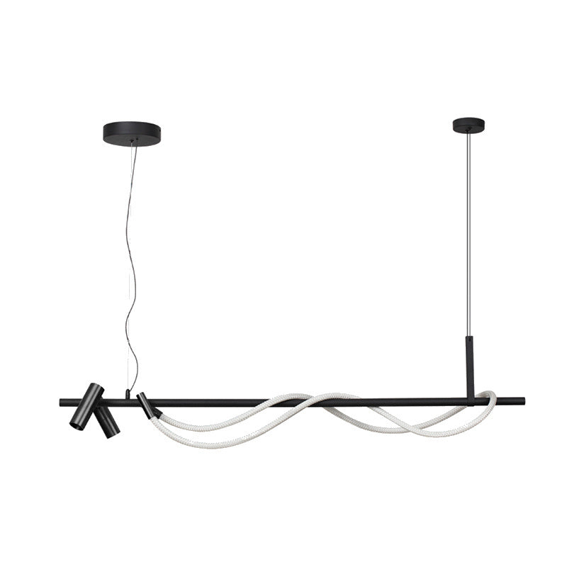 TRE-P22001-30 30W 3000K Black LED Pendant Lamp IP20 Tremila – Sleek Warm Interior Lighting