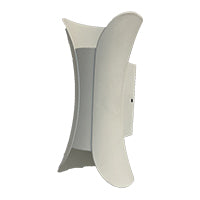 CAP-1312 Sandy White 12W 2700K LED Wall Lamp | IP54 Waterproof & Elegant Lighting