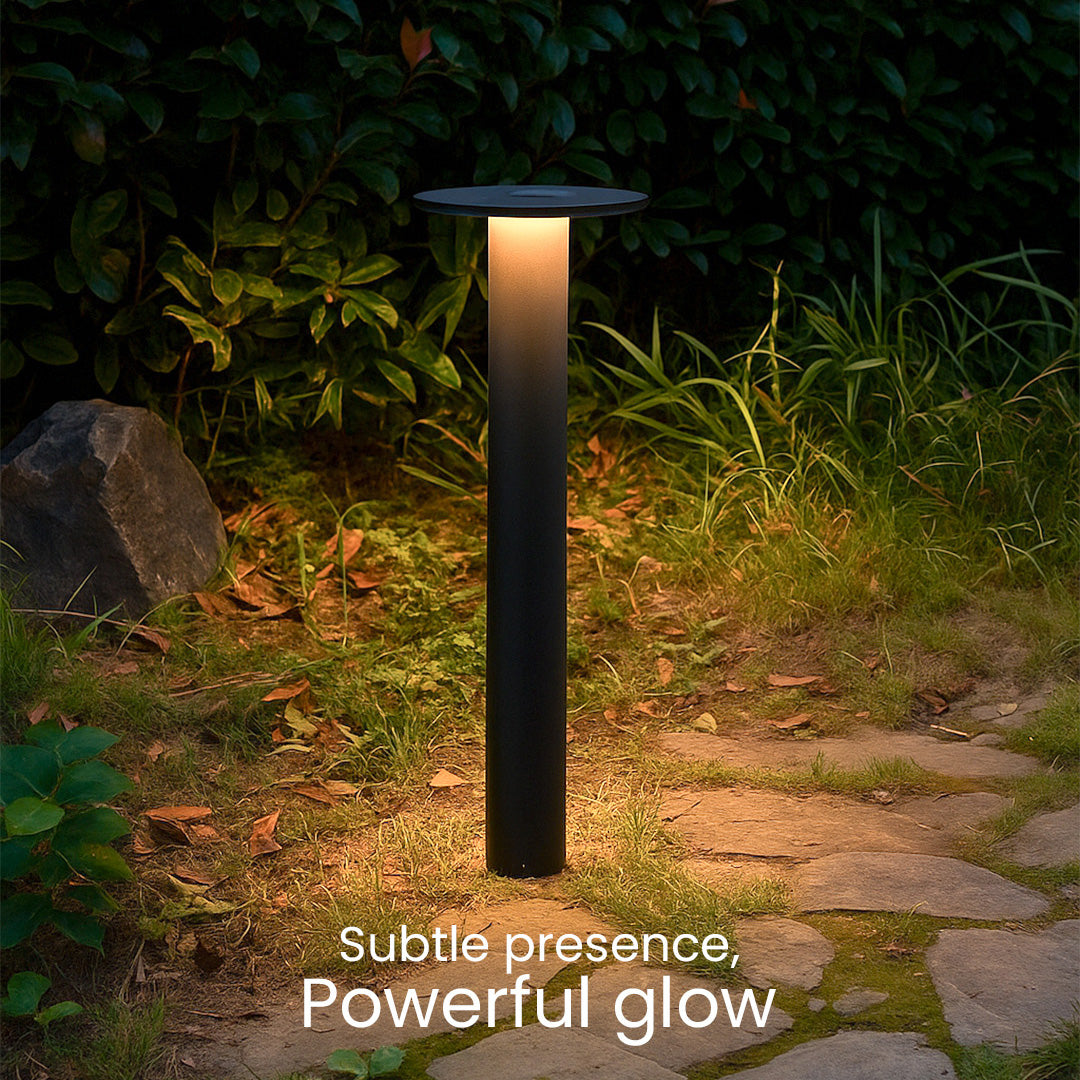 CAP-3122-500 Capri 10W 3000K Black LED Floor Lamp – 50cm IP54 Outdoor Fixture