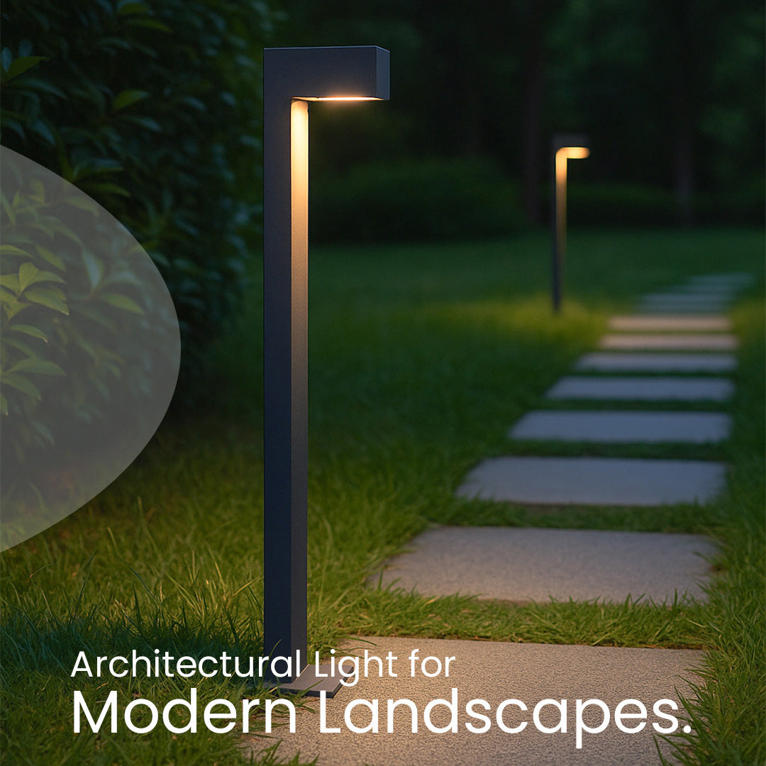 CAP-3062-75-G DARK GREY 6W 3000K IP65 LED FLOOR LAMP