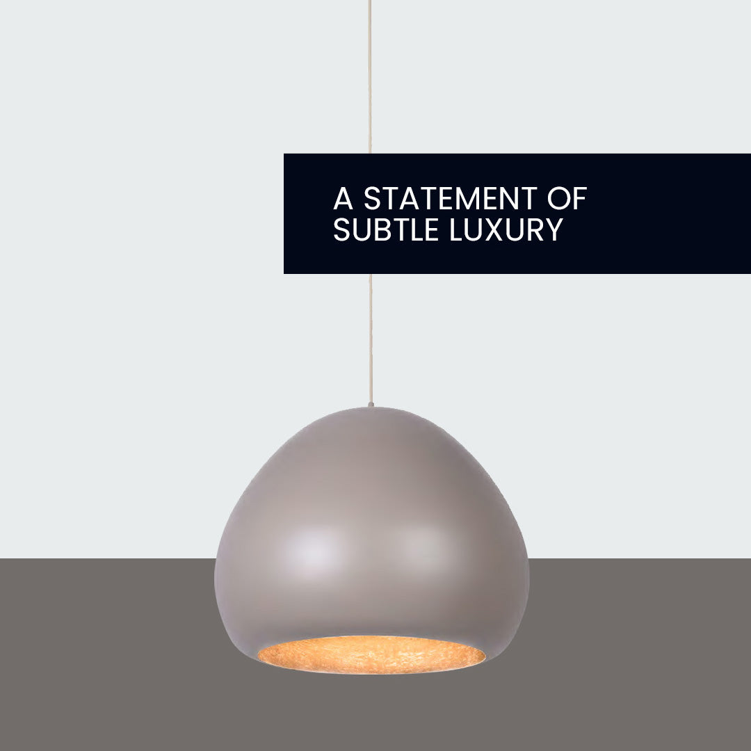 Sigma LAVA Beige/Gold Ø52 cm 1×E27 Pendant Lamp (41082)