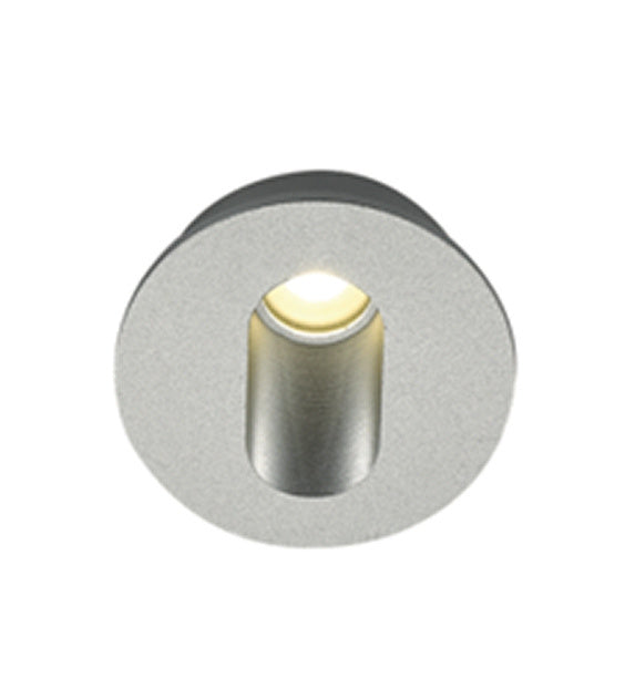 CAP-R612-S Silver 3W 3000K LED Wall Lamp – IP54 Outdoor Fixture
