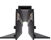 LUZ-RA202 Recessed Magnetic Track – 2 Meters, Black or White Finish