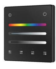 LUZLED LUZ-RL4-B 4 Zone Black RGB/RGBW Remote Control | Wireless LED Lighting Controller