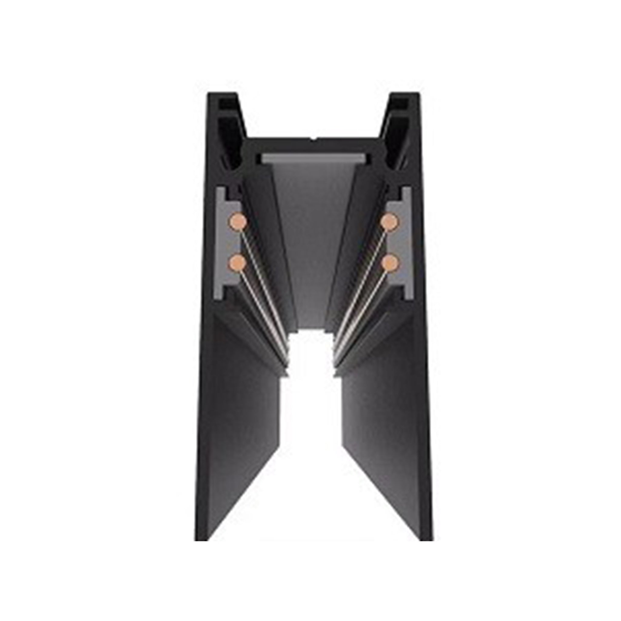 LUZ-SU201 Surfaced Magnetic 1M Track Rail – Sleek and Versatile Lighting Base