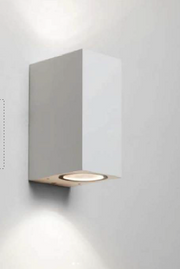 CAP200914 Dark Grey GU10×2 Wall Lamp – Stylish & Weather-Resistant Dual Lighting