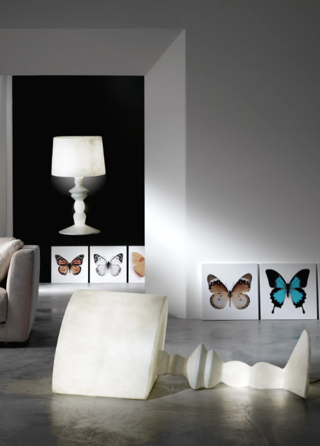 Karman KA-H625V-EXT-OUT-FL ALIBABIG Outdoor Floor Lamp IP65 – Sculptural Lighting for All-Weather Elegance