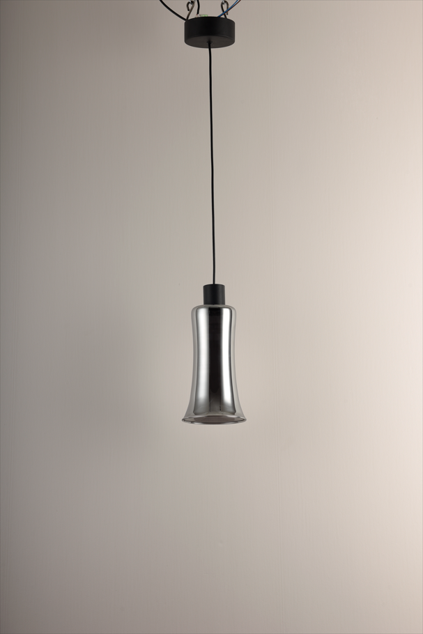 TRE-SHI-155 5.5W 3000K Black & Grey LED Pendant Lamp Tremila – Minimalist Focused Lighting