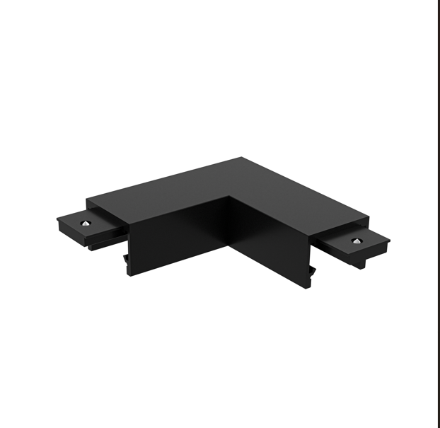 LUZ-CSS-19 Magnetic Horizontal Corner for SS19 – Seamless 90° Light Profile Connector