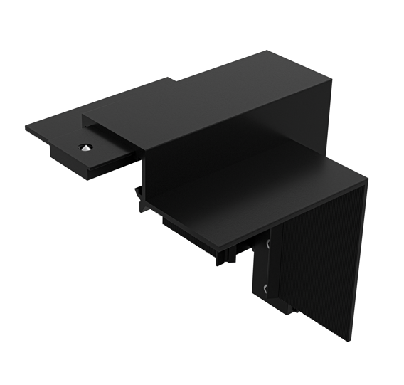 LUZ-VRS-20 Magnetic Vertical Connector – For RS20 Track Systems | Seamless Vertical Joiner