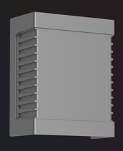 CAP-3329-B Black 8W 3000K IP65 LED Wall Lamp – Compact Outdoor Lighting Solution