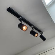 TR-100-B 1M Black or White Track Rail – 2-Wire Lighting Track System