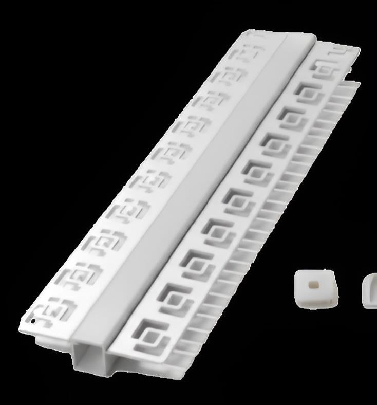 TR-304 Recessed Aluminium Track with PC Cover + End Cap – LUZLED