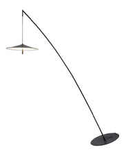 TRE-18607-10 10W 3000K Black LED Floor Lamp – Minimalist Indoor Lighting with Warm Glow