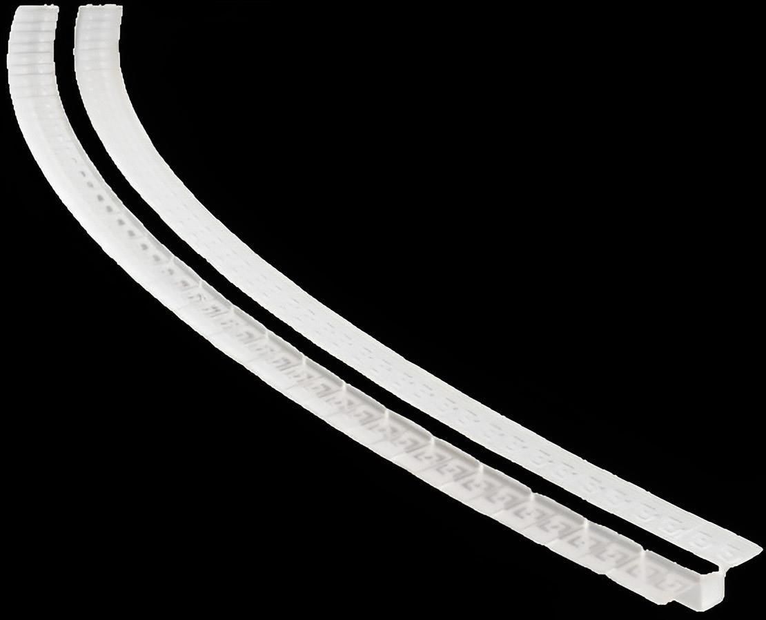 TRP-1304SR Recessed Aluminium Track with PC Cover + End Cap – LUZLED