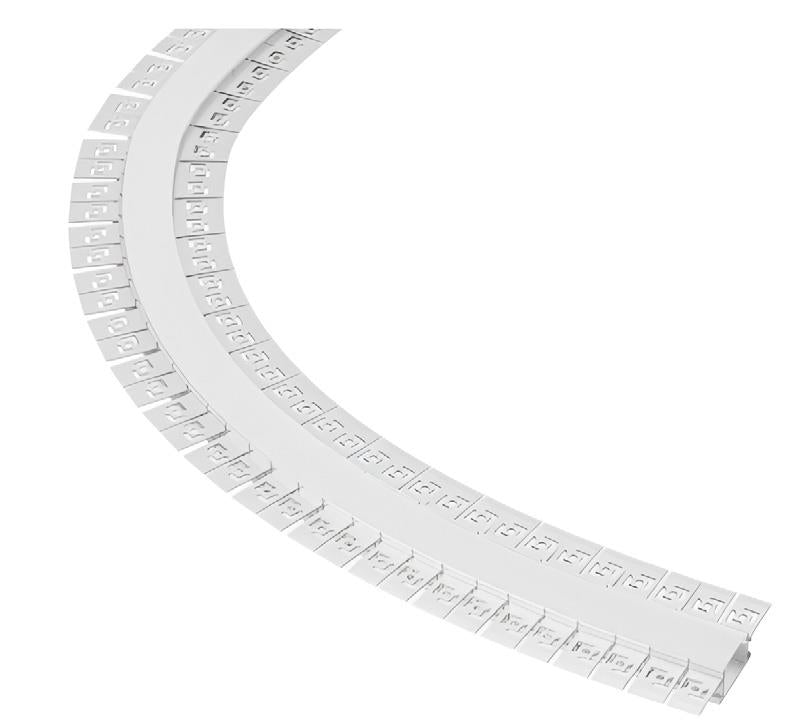 TRP-1305R Recessed Flexible Aluminium Track with Opal Silicone Diffuser + End Cap – LUZLED