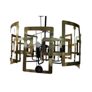 SY2065‑6 Black Pendant Light – Sleek Six-Bulb E27 Suspension Fixture
