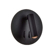 CAP-003-9R Black 9W 3000K IP20 Round LED Wall Lamp Capri – Modern Indoor Lighting