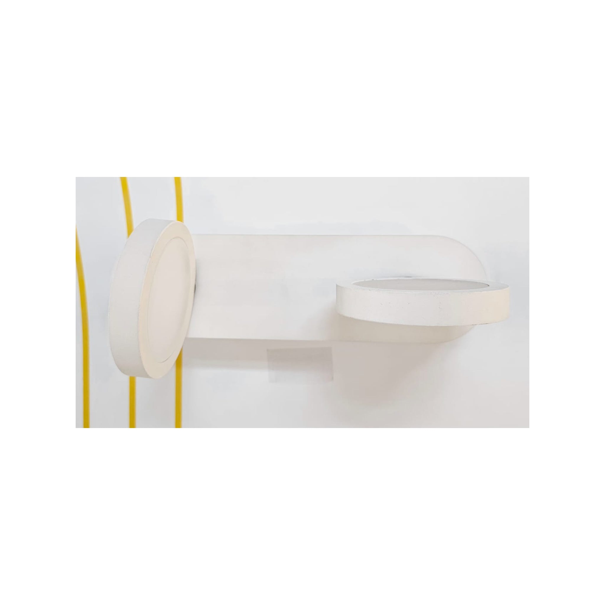 CAP-1063/2 Sandy White 9W LED Wall Light – Warm 2700K Glow