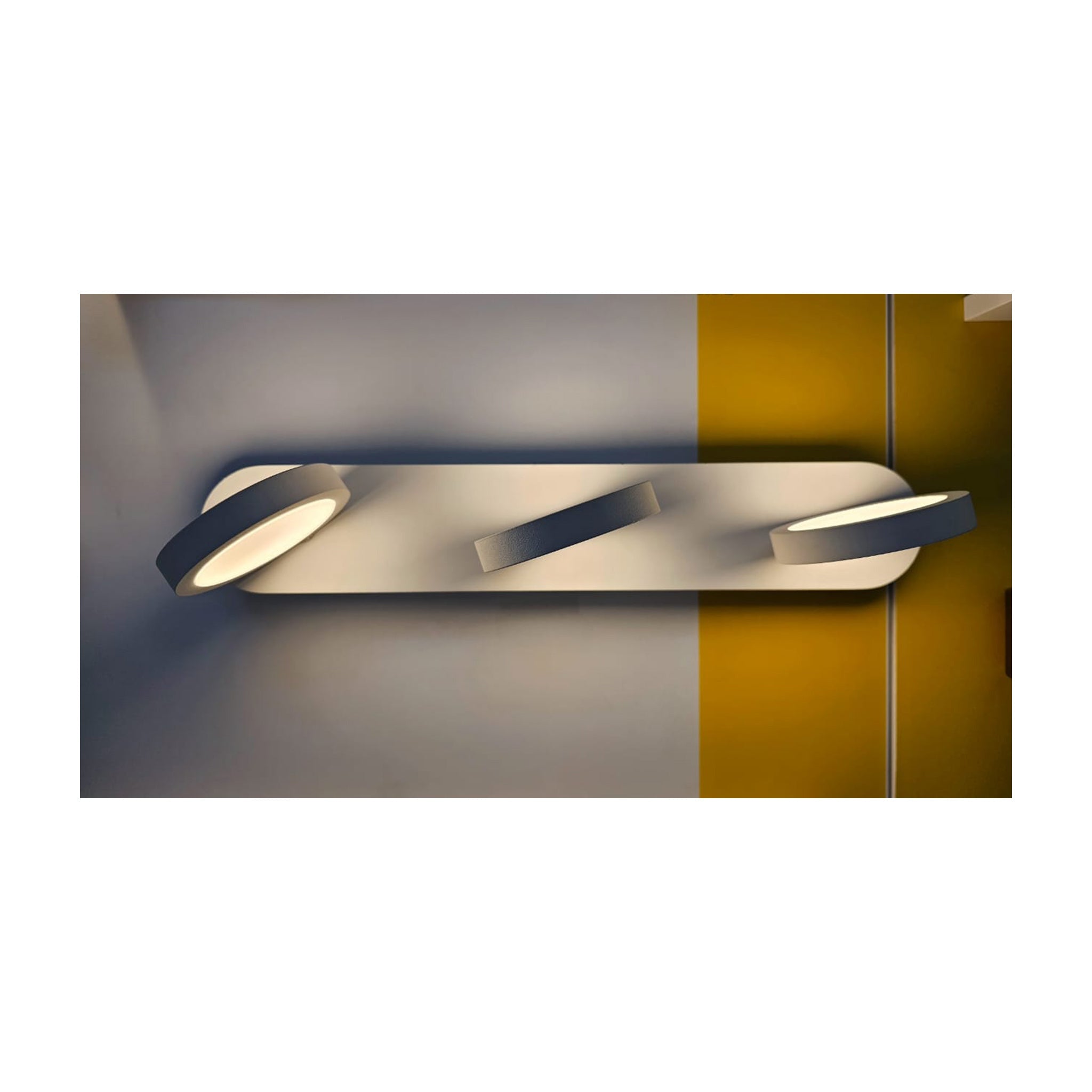 CAP-1063/3 Sandy White 13.5W LED Wall Light – 2700K Warm White