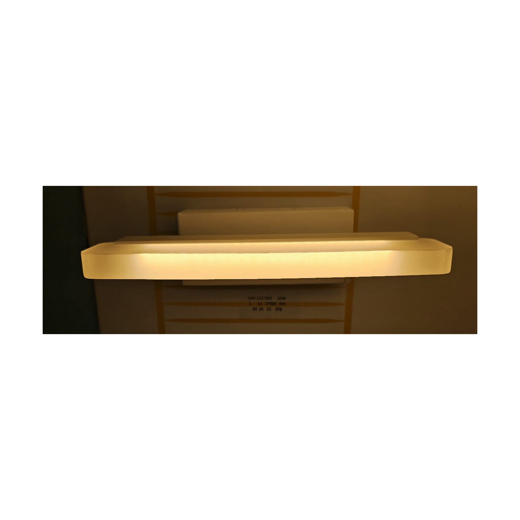 CAP-1217WS White Small 10W 2700K LED Wall Lamp – Modern & Efficient Lighting