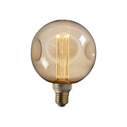 LUZ-CG125-RN 4W E27 LED Lamp – Vintage Amber Glass with Warm Glow