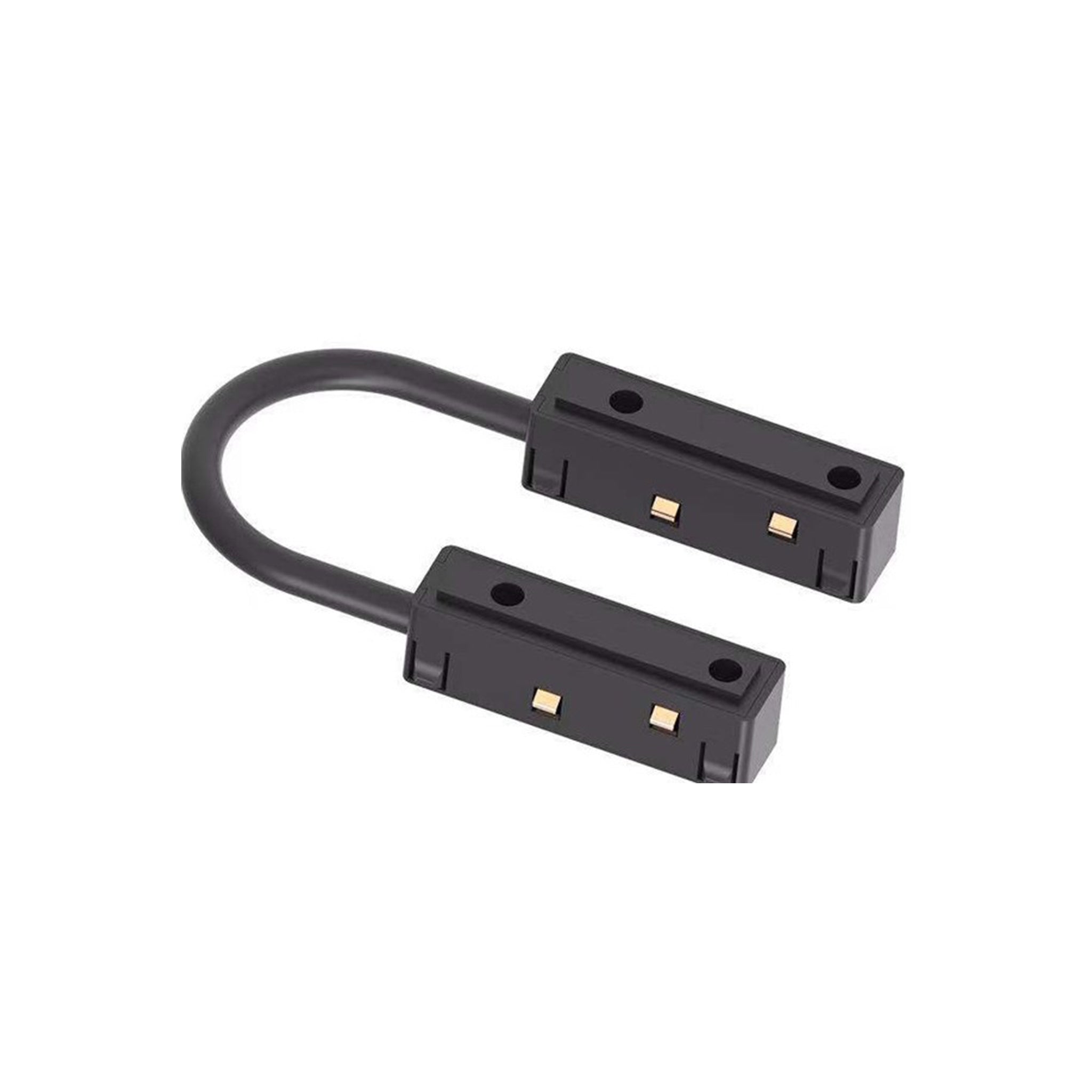 LUZ-CM111 “L” Corner Connector – Black or White Finish for Magnetic Track Systems