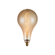 LUZ-DPA165-4GF 4W E27 2200K LED Filament Lamp – Amber Glass, Vintage Aesthetic with Warm Glow