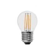 LUZ-G45-4F – 4W E27 3000K Filament LED Bulb with Mini Globe Shape and Soft Warm Light