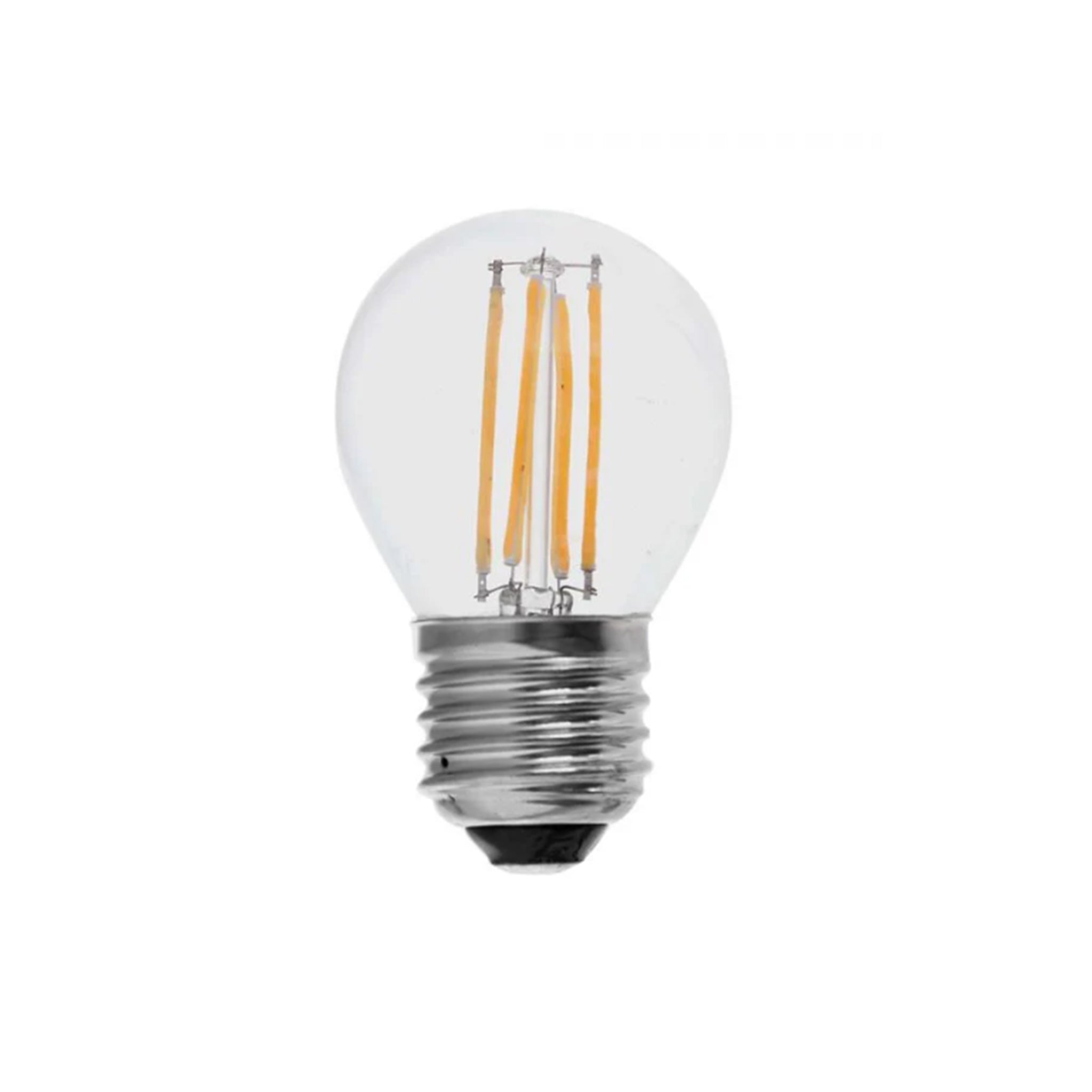 LUZ-45DM-4F 4W E27 3000K or 2700K Filament LED Dimmable