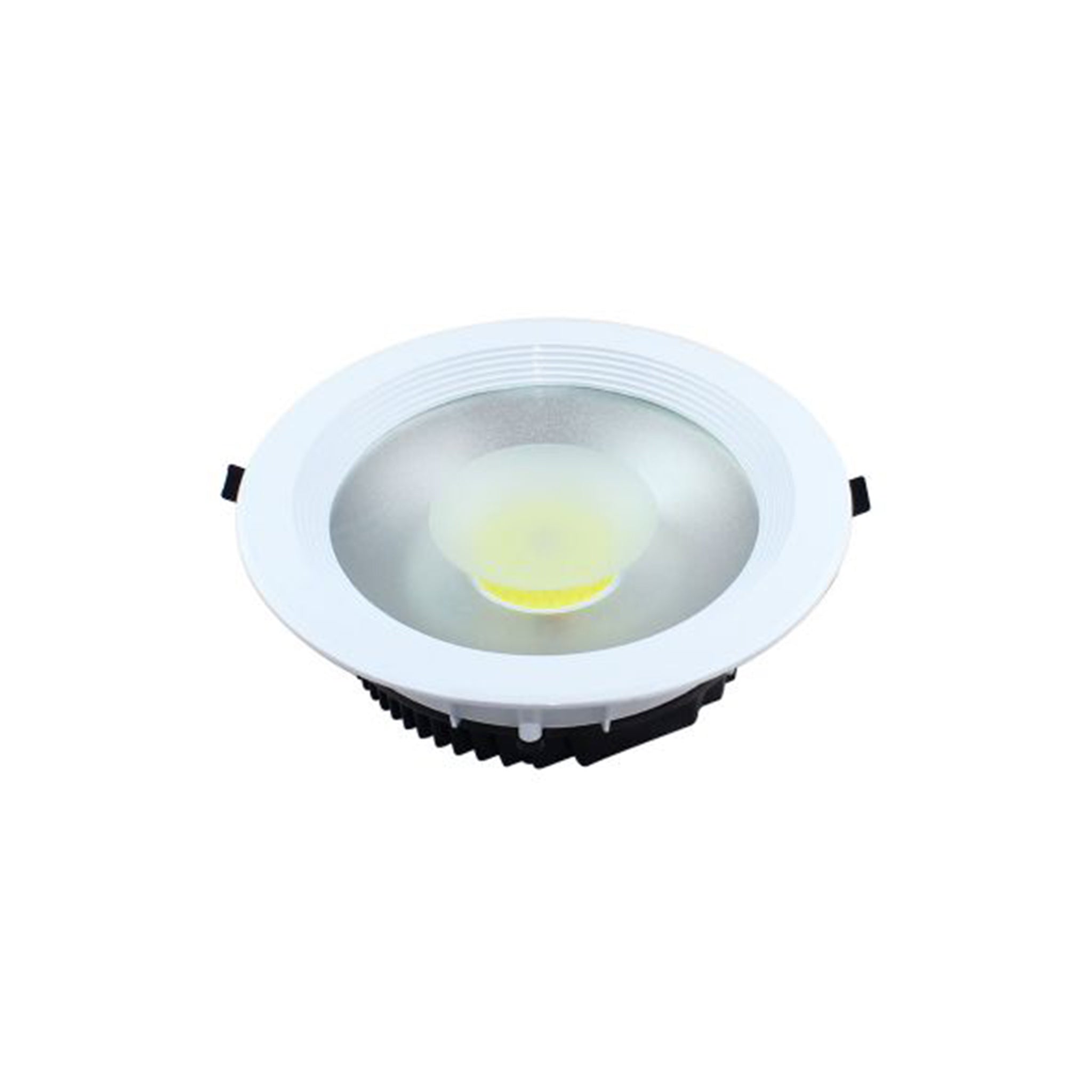 LUZ-HC30-CCT 30W COB CCT White Round LED Spot – High-Efficiency Recessed Lighting with Adjustable Co