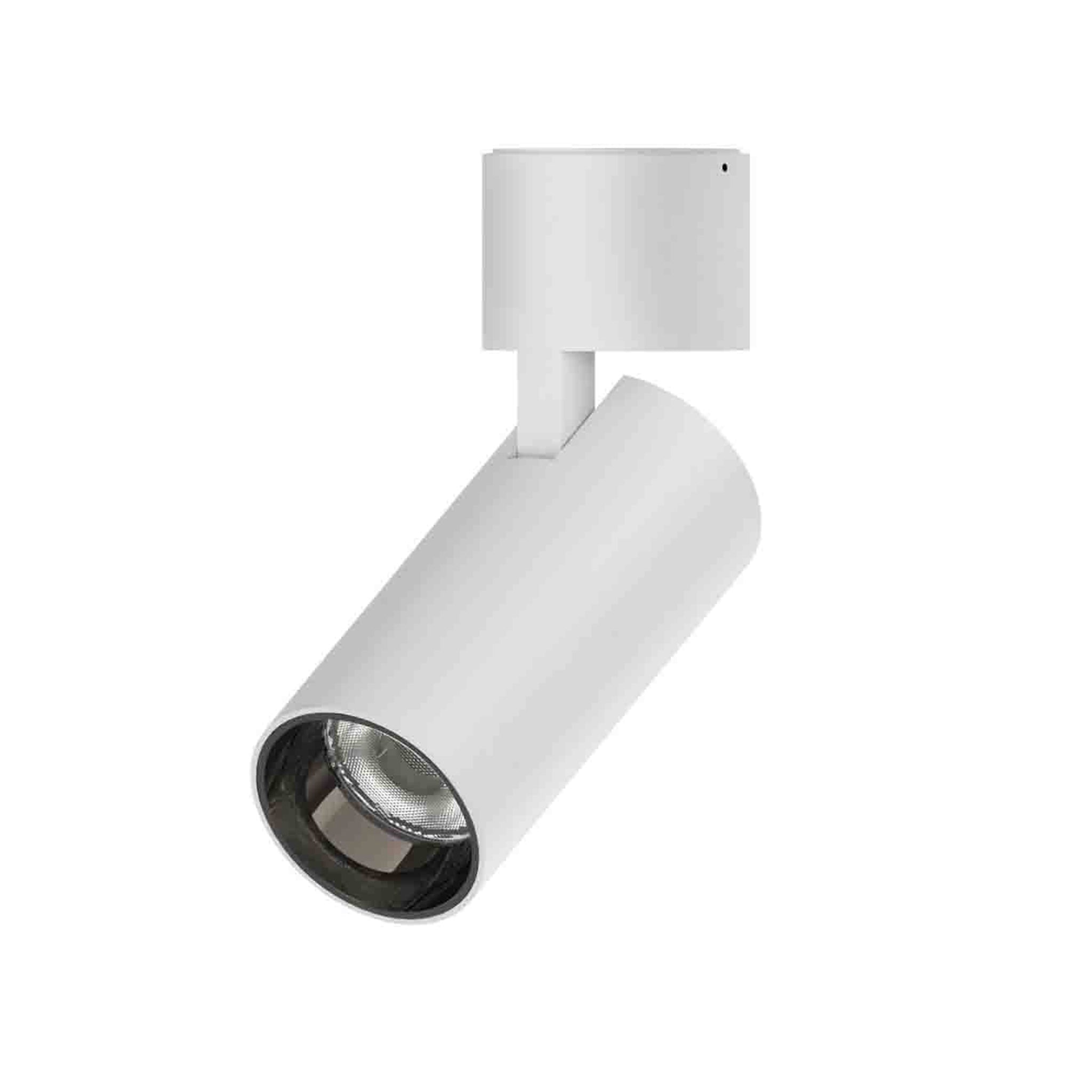 LUZ-MV088-12 12W White Movable Spot Light | 3000K Warm White | Adjustable Beam Angle