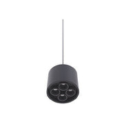 LUZ-PCB400-10 10W Black or White 3000K LED Pendant Light