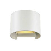 CAP-R310-B Black 6W 3000K Round LED Wall Lamp – IP54, Sleek & Weather-Resistant